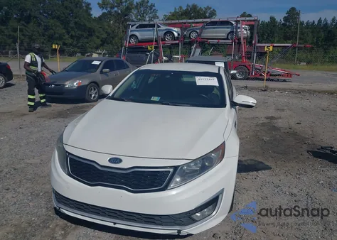 2011 Kia Optima Hybrid Ex from USA, damaged, VIN KNAGM4AD9B5003879
